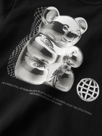 NAME IT Sweatshirt Digu Black